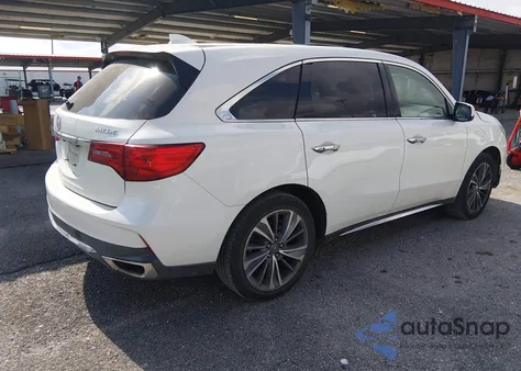 2017 Acura Mdx Technology Package from USA, damaged, VIN 5FRYD3H56HB011606